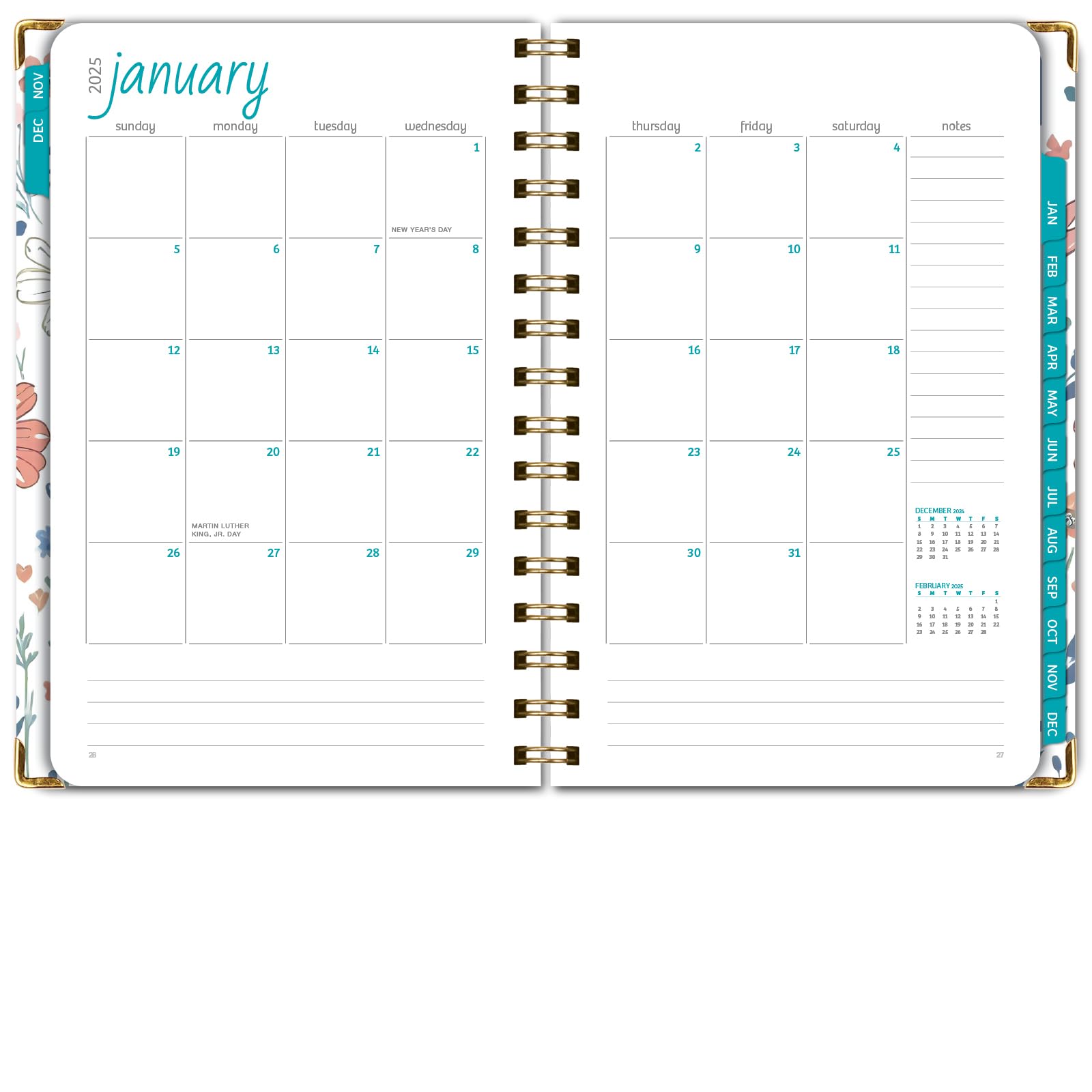 2025 Hardcover Planner 5.5