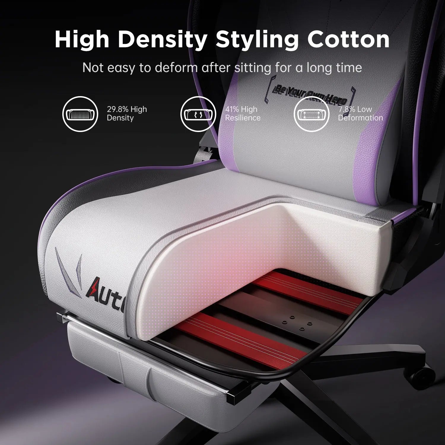 AutoFull C3 Pro Ergonomic Gaming Chair with Upgraded Lumbar Support - Perfect for PC Gaming, Office Work & Home Comfort