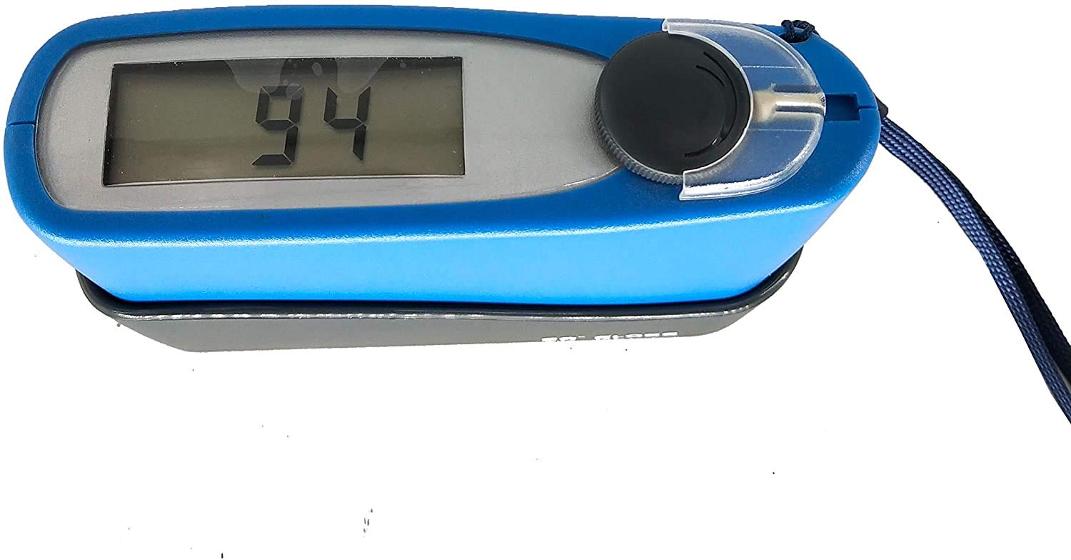 60 Degree Gloss Meter for Marble & Granite - Mini Stone Glossmeter with 0.0~199.9GU Measurement Range - Perfect for Countertop, Tile & Stone Surface Quality Testing