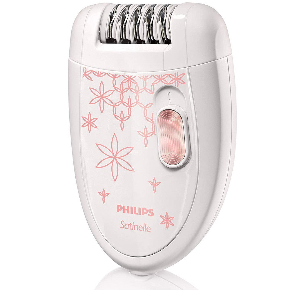 PHILIPS Satinelle Essential Compact Epilator HP6420/00 - Certified Refurbished with Home Essentials Warranty | Painless Hair Removal for Legs, Arms & Bikini Line | At-Home Beauty Essential