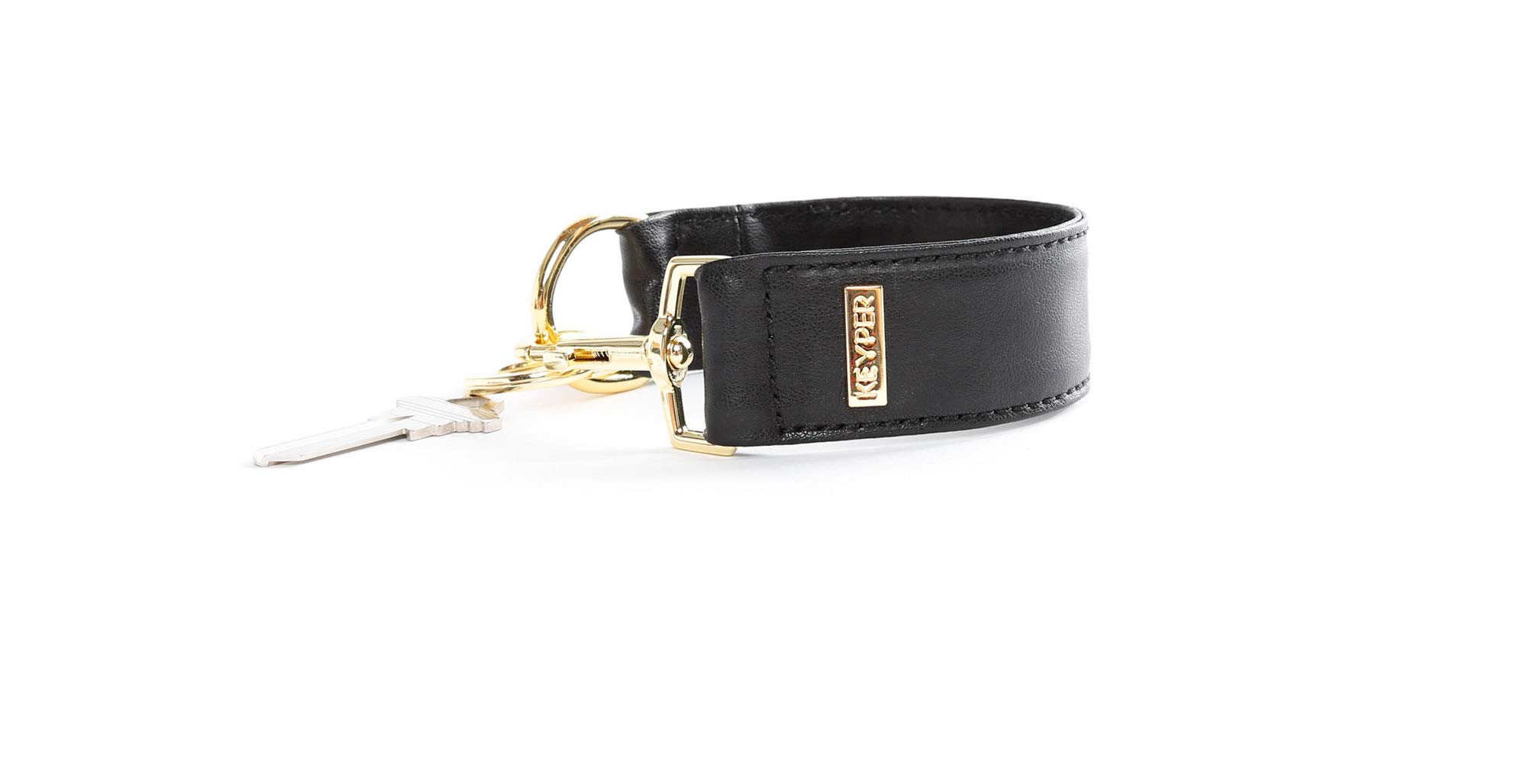KEYPER® Key Ring Wristlet - Adjustable Keychain Bracelet with Durable Metal Loop - Perfect for Keys, ID Cards & Gym Accessories - Ideal for Home, Office & Travel Organization