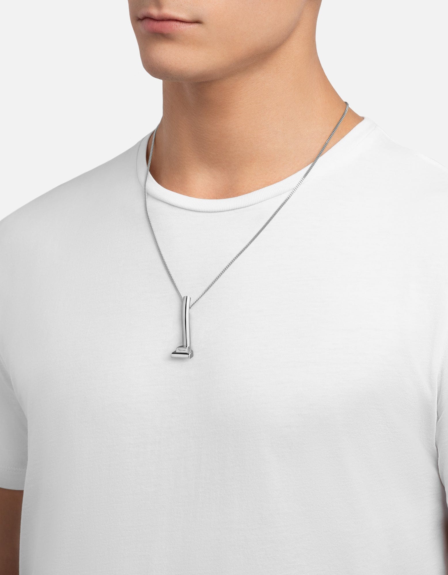 Sterling Silver Vacuum Straw Pendant Necklace - Perfect for Everyday Wear, Gifts & Special Occasions