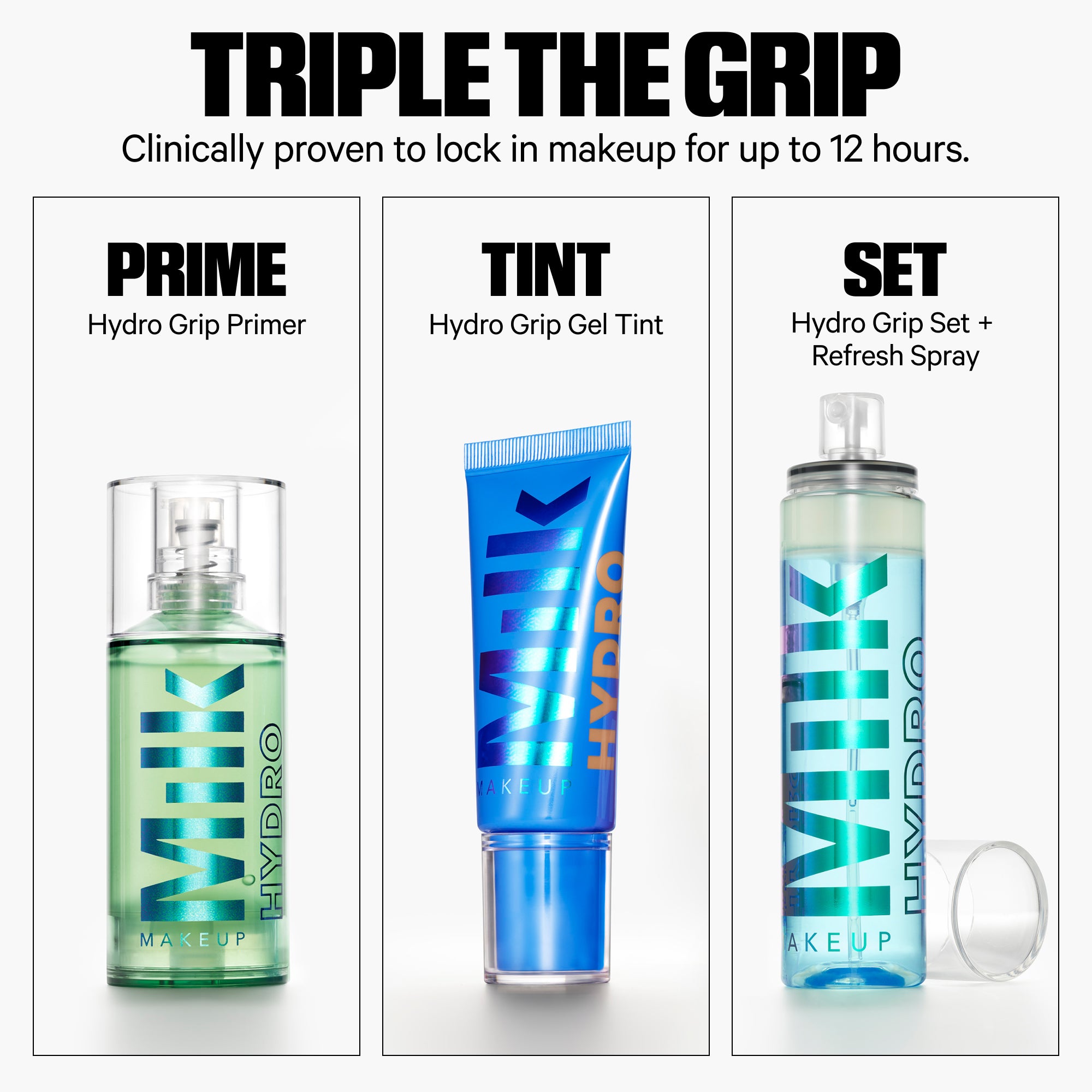 Triple Grip Set - Non-Slip Kitchen Utensils for Cooking, Baking & Serving - Perfect for Home Chefs & Professional Kitchens
