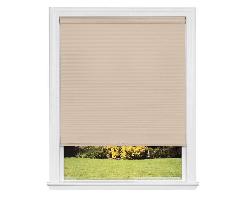 Artisan Select Cordless Light Filtering Cellular Shades - No Tools Required, Custom Size 26.25