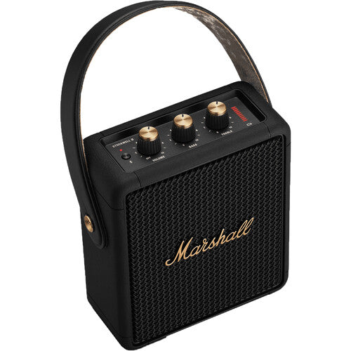 Marshall Stockwell II Portable Bluetooth Speaker - Wireless, Waterproof, 20+ Hours Playtime - Perfect for Outdoor Adventures, Beach Trips, and Home Parties