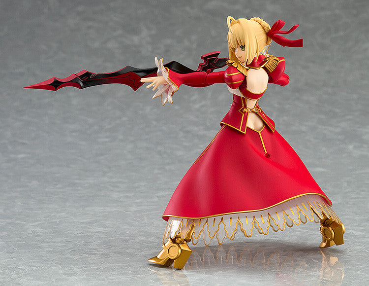 Figma #370 Saber/Nero Claudius Fate/Extella Action Figure - Collectible Anime Character Model for Display & Cosplay