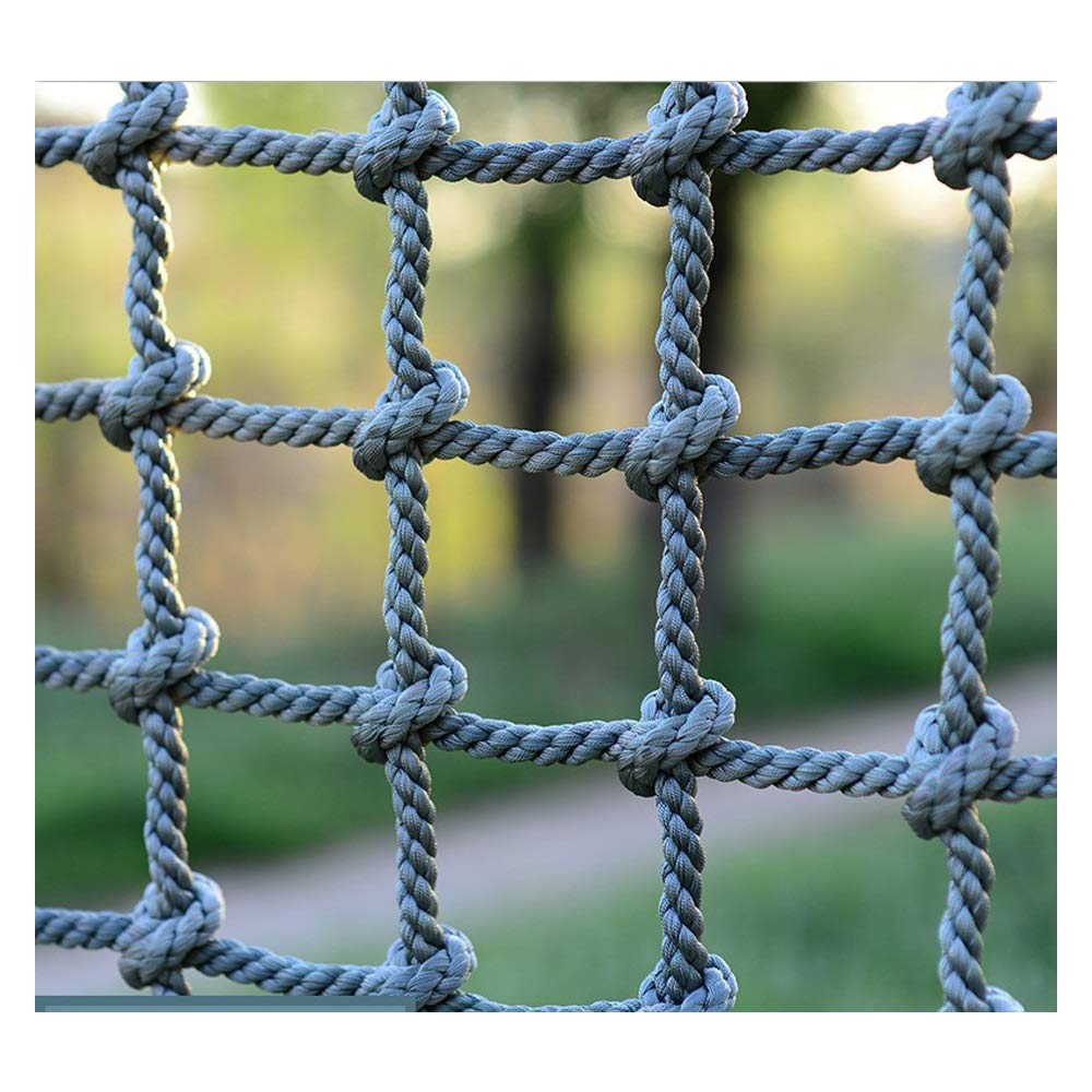 WML Heavy Duty Climbing Rope Net - Durable Nylon Safety Net for Adults & Toddlers - Outdoor Playground Swing Set, Cargo Net, Mesh Wall Decor - Perfect for Backyard Play Areas, Adventure Parks & Indoor Climbing Gyms