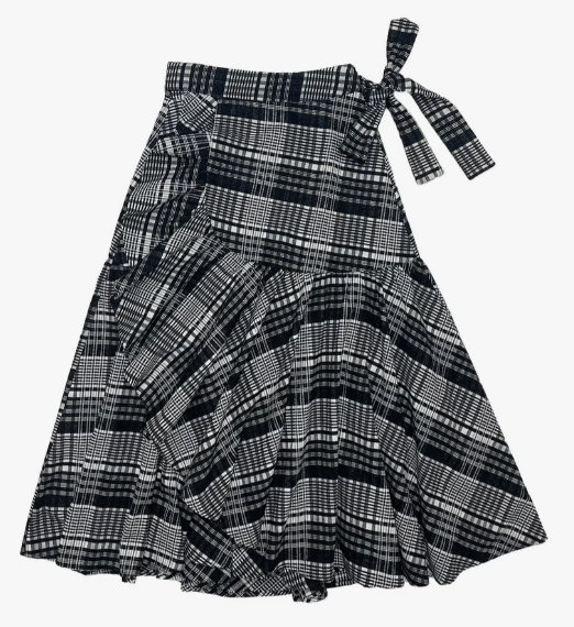 ELLE OH ELLE LILLIAN Women's Flowy Midi Skirt - XS to XXL Sizes - Elegant A-Line Design for Office, Party & Casual Wear