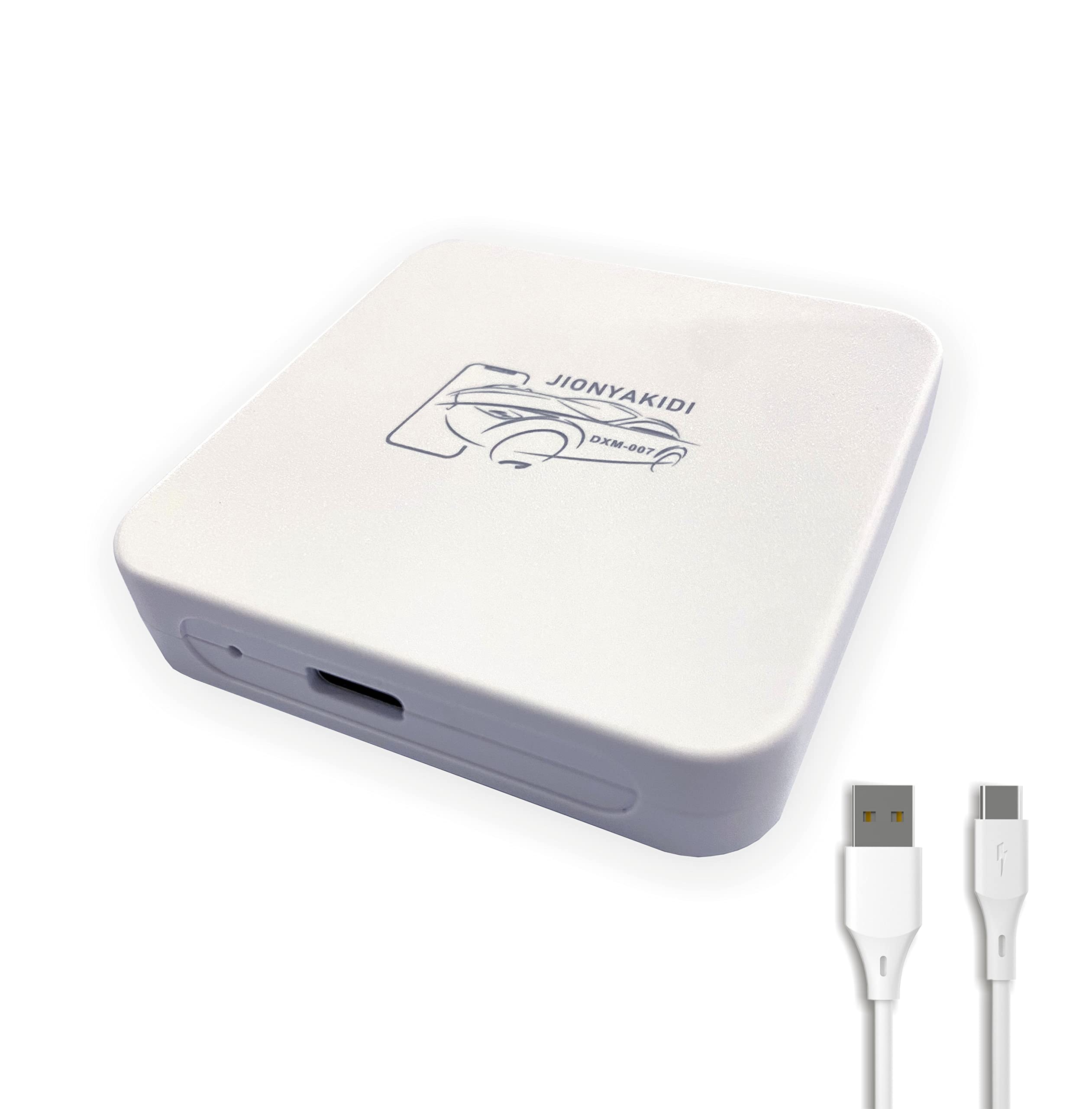 JIONYAKIDI Wireless CarPlay Adapter USB - Convert Wired to Wireless CarPlay for Factory Wired Cars (2015-2022 Models) | Seamless iPhone Connectivity for Safer Driving & Hands-Free Navigation