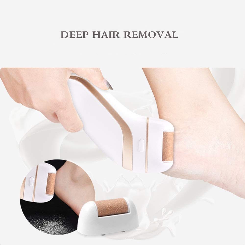 Best Women's Electric Shaver & Epilator 3-in-1 - Cordless Rechargeable Hair Removal for Bikini, Legs, Armpits & Body - Includes Foot Callus Remover & Razor | Perfect for Travel, Gym & Smooth Skin Care Routine