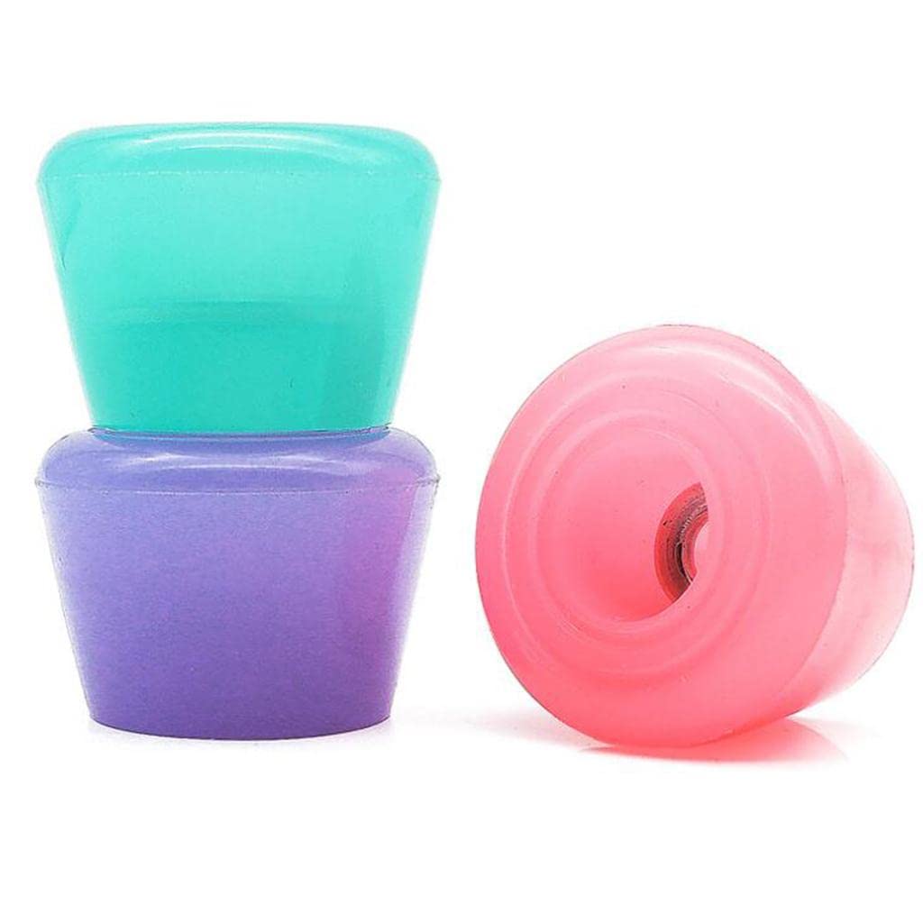 Premium Purple Pack Roller Skate Toe Stopper Set - Durable & Enhanced Grip for Indoor & Outdoor Skating, Rink, Park & Street Use