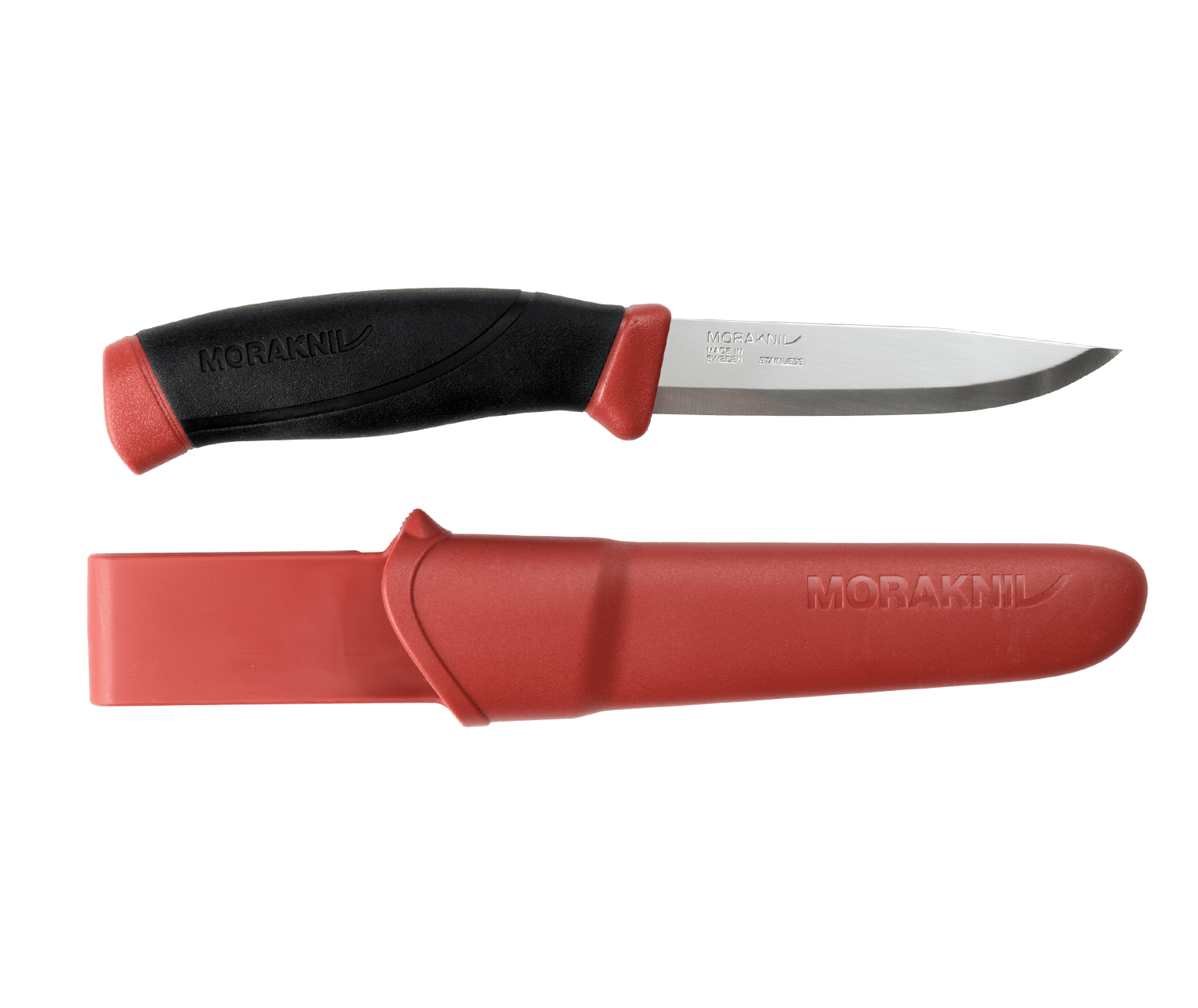 MoraKniv Companion Knife - Stainless Steel Outdoor Survival Knife for Camping, Hiking & Bushcraft | Compact Fixed Blade with Sheath | Perfect for Hunting, Fishing & Wilderness Adventures