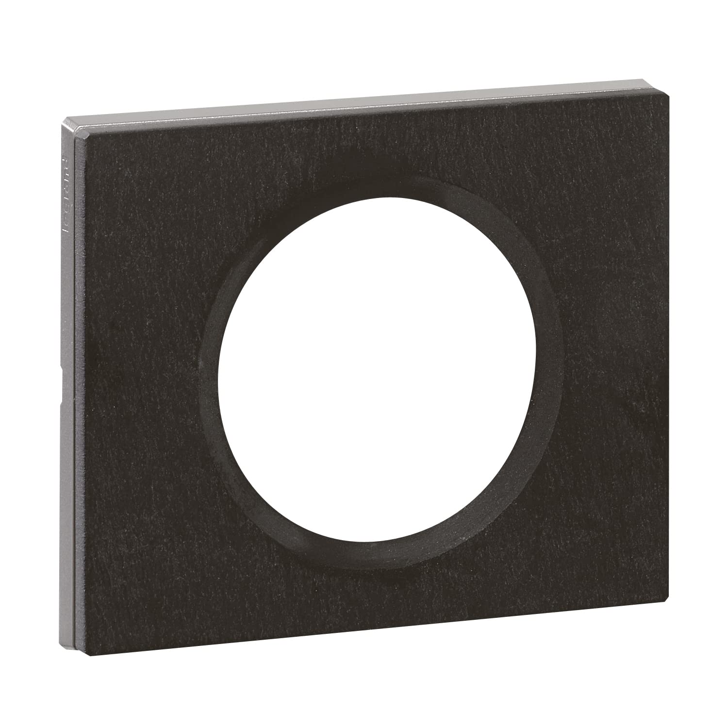 Legrand Céliane2 Single Plug Socket Outlet - Black (LEG69371) - Modern Electrical Outlet for Home & Office Use