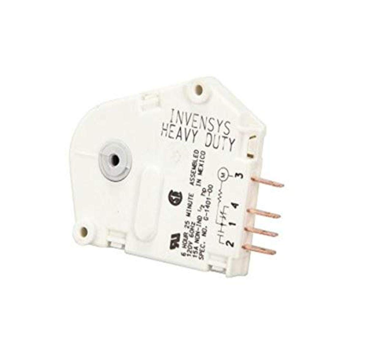 Randell ELTMR201 Commercial Refrigerator Defrost Timer - Heavy Duty Replacement for Freezers & Walk-In Coolers - Ideal for Restaurants, Grocery Stores & Food Service Businesses