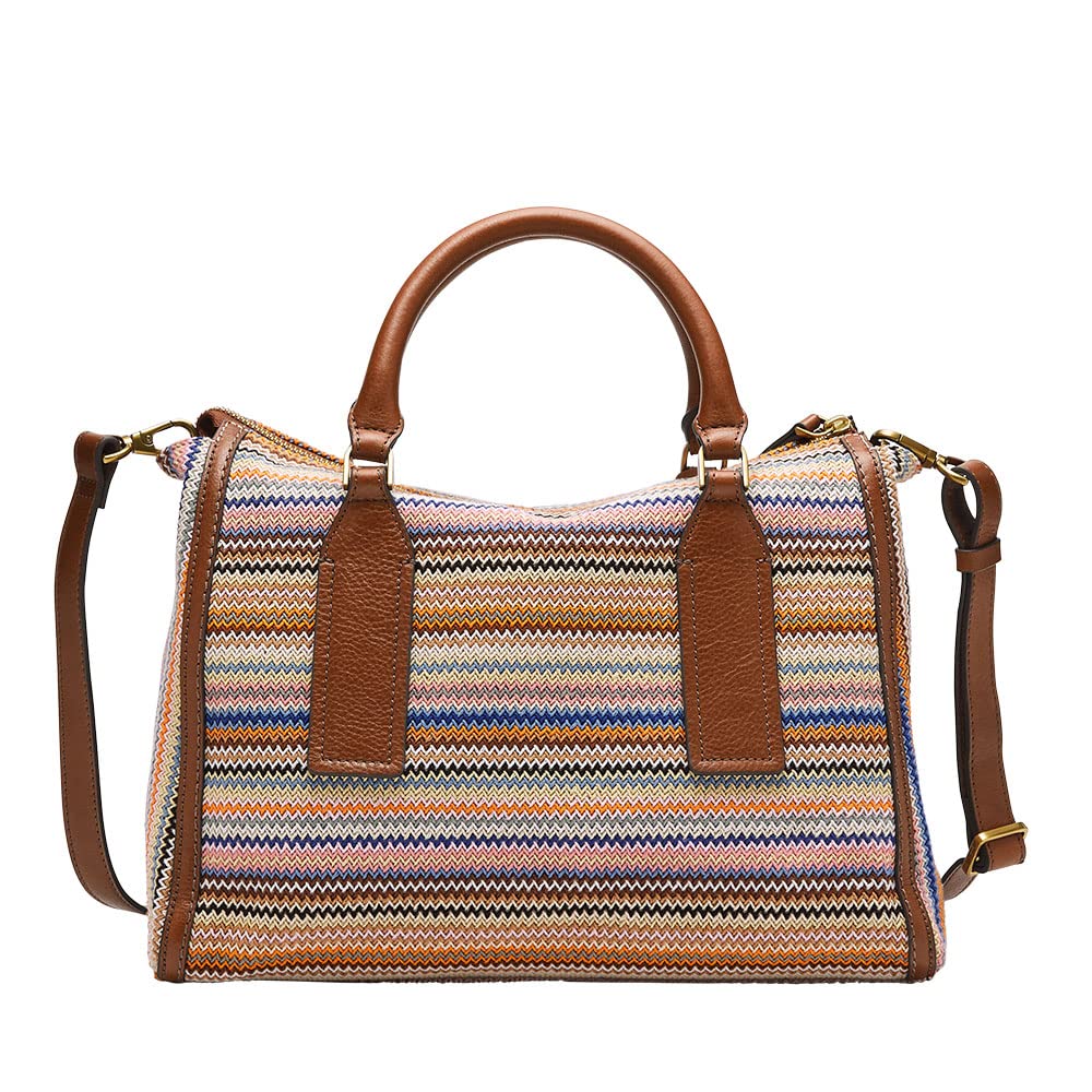 Fossil Women's Parker Leather Satchel Purse - Genuine Leather Handbag for Women, Stylish Crossbody & Shoulder Bag for Work, Travel & Everyday Use