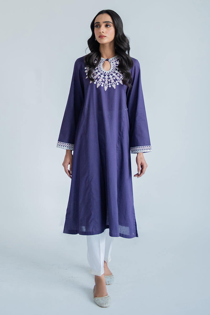 HYACINTH EMBELLISHED SHIRT Women's Fashion Blouse - Elegant Floral Design for Casual Wear, Office & Special Occasions
