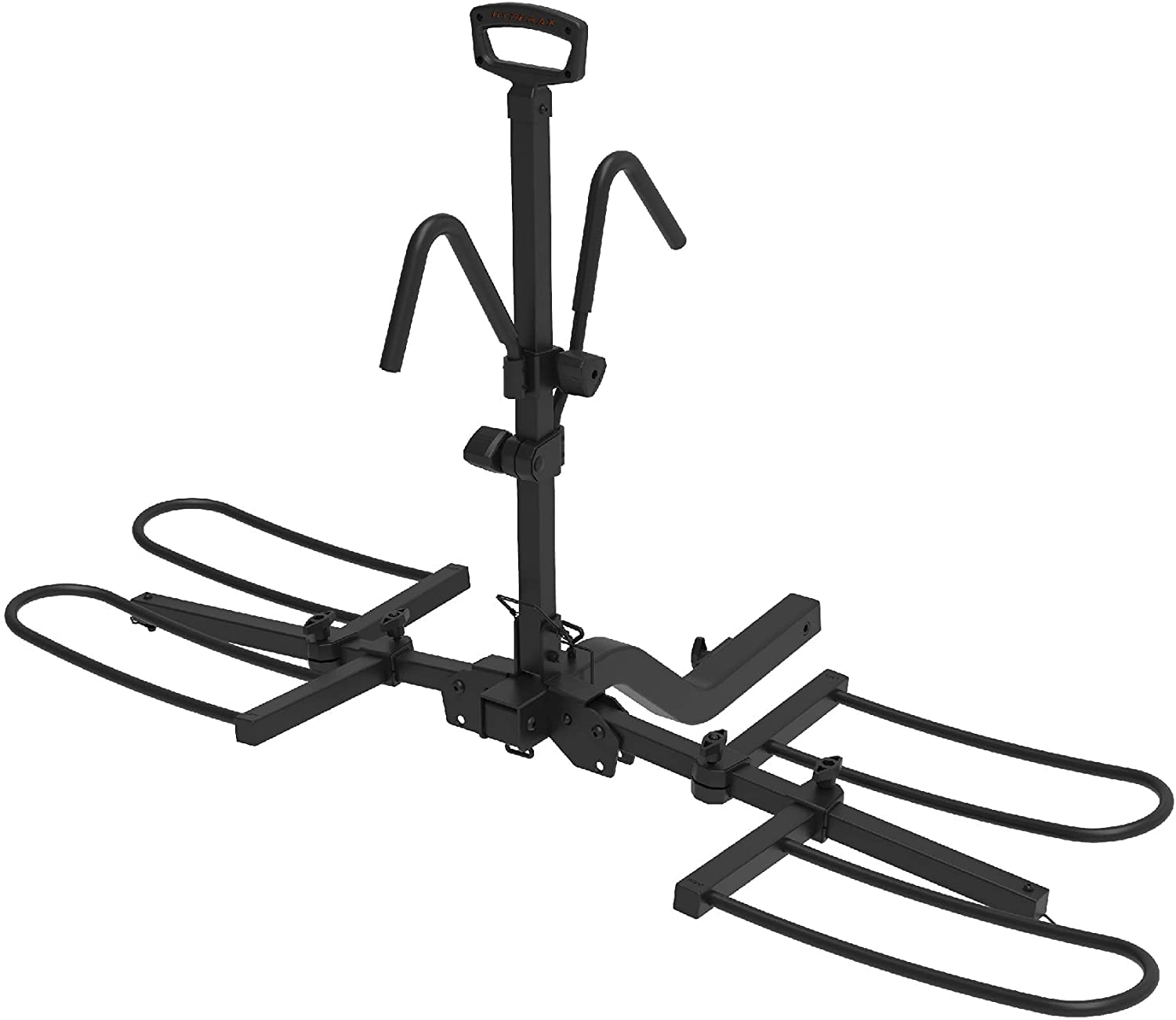 HYPERAX 2-Bike Platform Hitch Rack for Cars - 60 lbs Capacity per Bike - Tilt Function - Fits 2