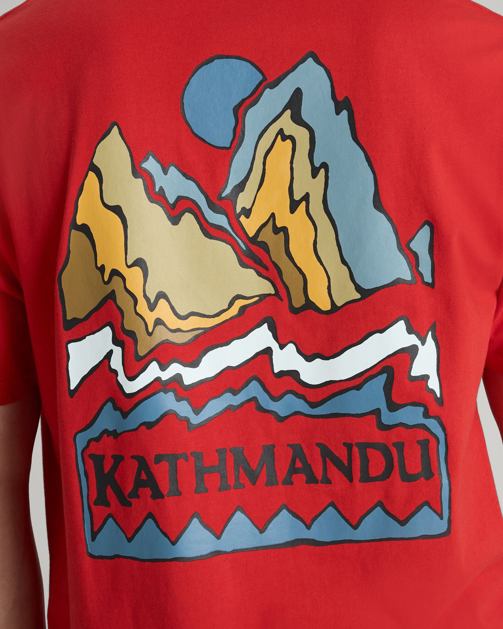Organic Cotton Men's Summit Print T-Shirt with Spicy Chilli Pepper Design - Casual Wear, Street Style & Summer Outfits