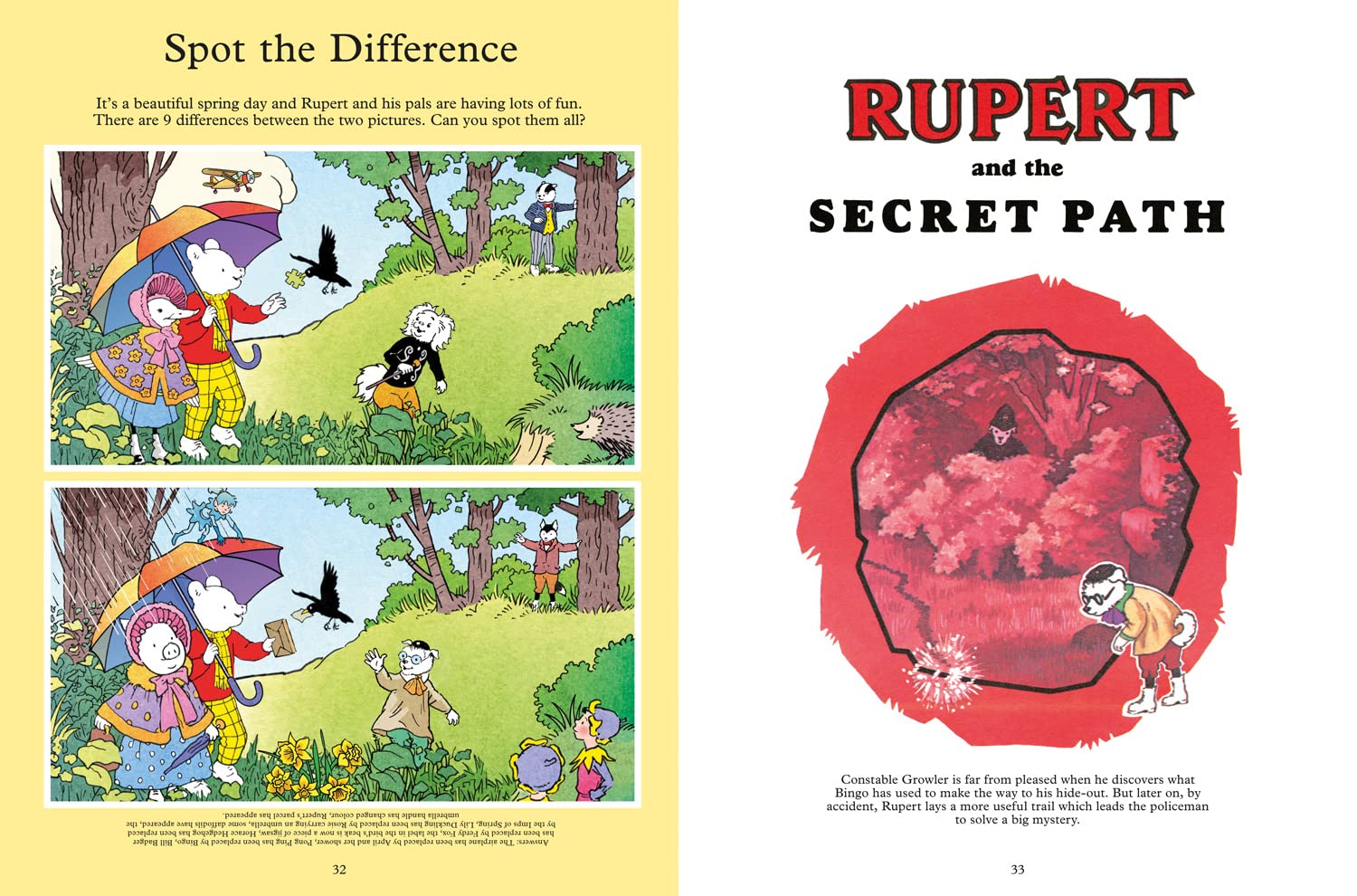 Rupert Annual 2023 Book - Perfect Gift for Kids & Adults | Collectible Storybook for Rupert Bear Fans | Great for Birthdays, Holidays & Reading Time