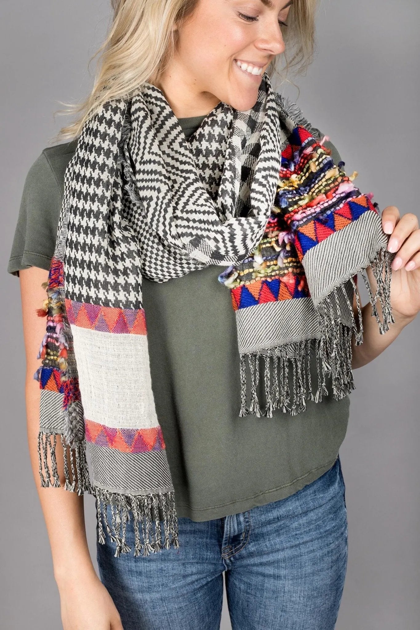 Picchu Scarf - Soft & Lightweight Women's Fashion Accessory for Winter, Fall & Spring - Perfect for Travel, Office & Casual Outfits