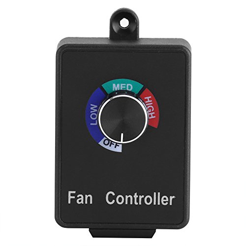 Compact Duct Fan Speed Controller for Home Inline Fans - Ventilation Control