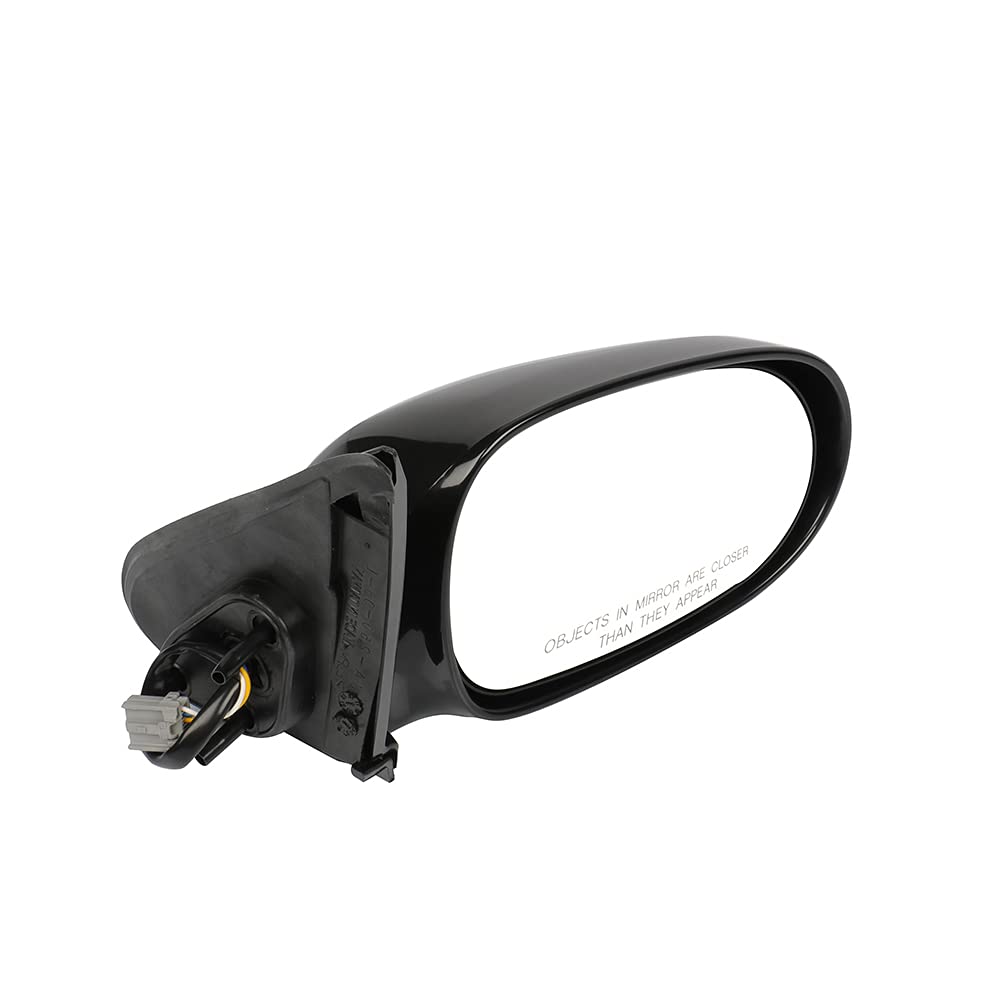 SCITOO Right Passenger Side View Mirror Compatible with 2000-2009 Nissan Sentra - Power Non-Folding Exterior Replacement Mirror (Black, Part #NI1321133) - Perfect for Car Repair & Auto Body Replacement