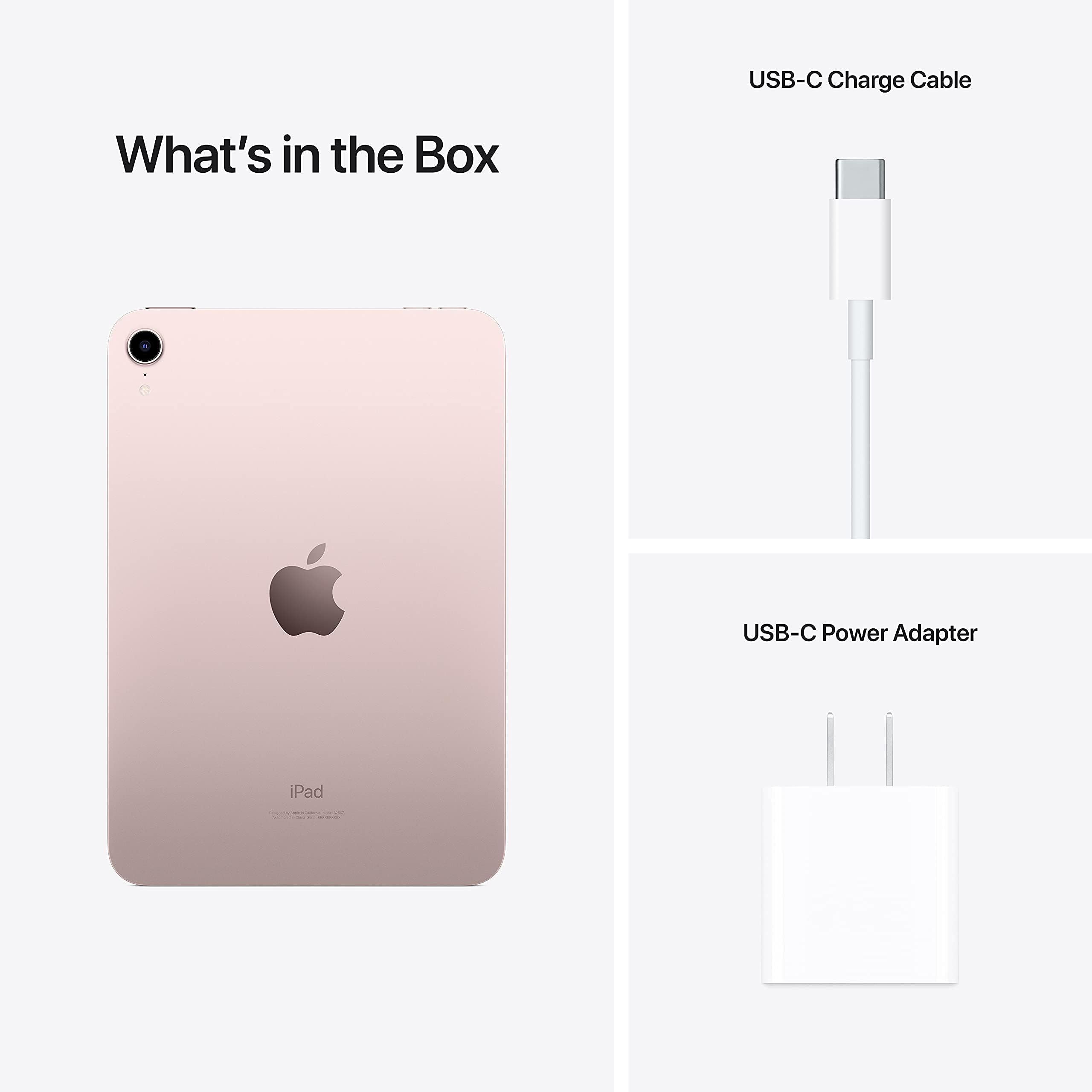 2021 Apple iPad Mini (8.3-Inch, Wi-Fi, 256GB) - Pink (Renewed) | Portable Tablet for Work, Study & Entertainment | Slim Design, A15 Bionic Chip, All-Day Battery Life