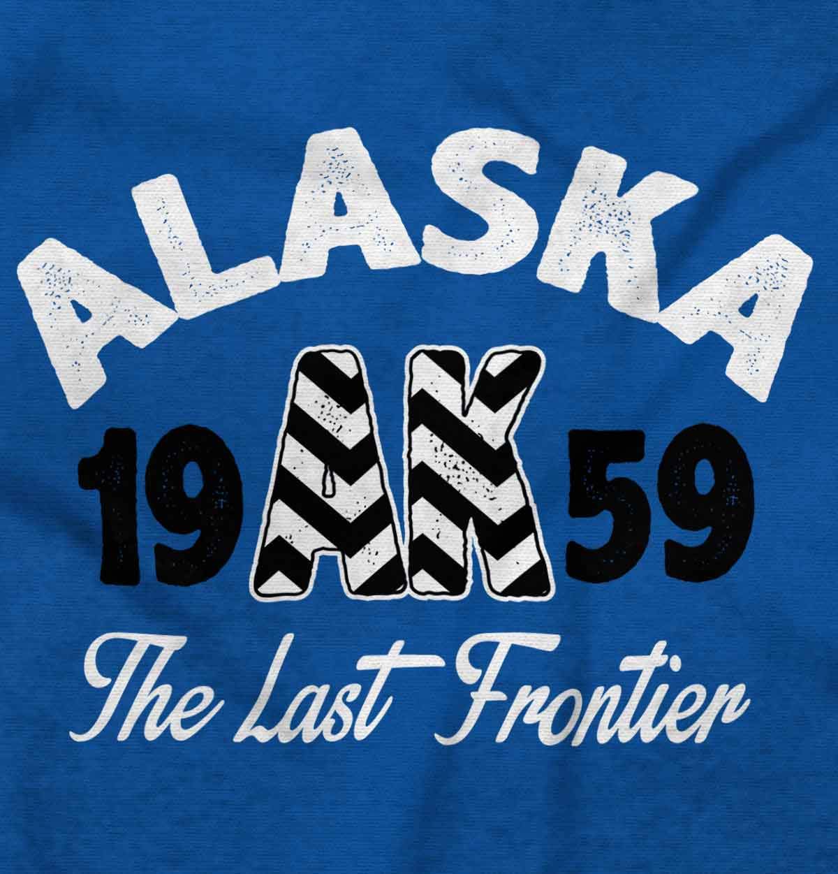 Alaska The Last Frontier Souvenir Hoodie Sweatshirt for Women - Cozy Pullover with State Design - Perfect for Outdoor Adventures & Casual Wear