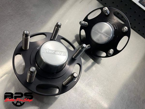 Strange Engineering Low Drag Lightweight Hubs for 2005-2020 Ford Mustang - Performance Upgrade for Racing & Street Driving