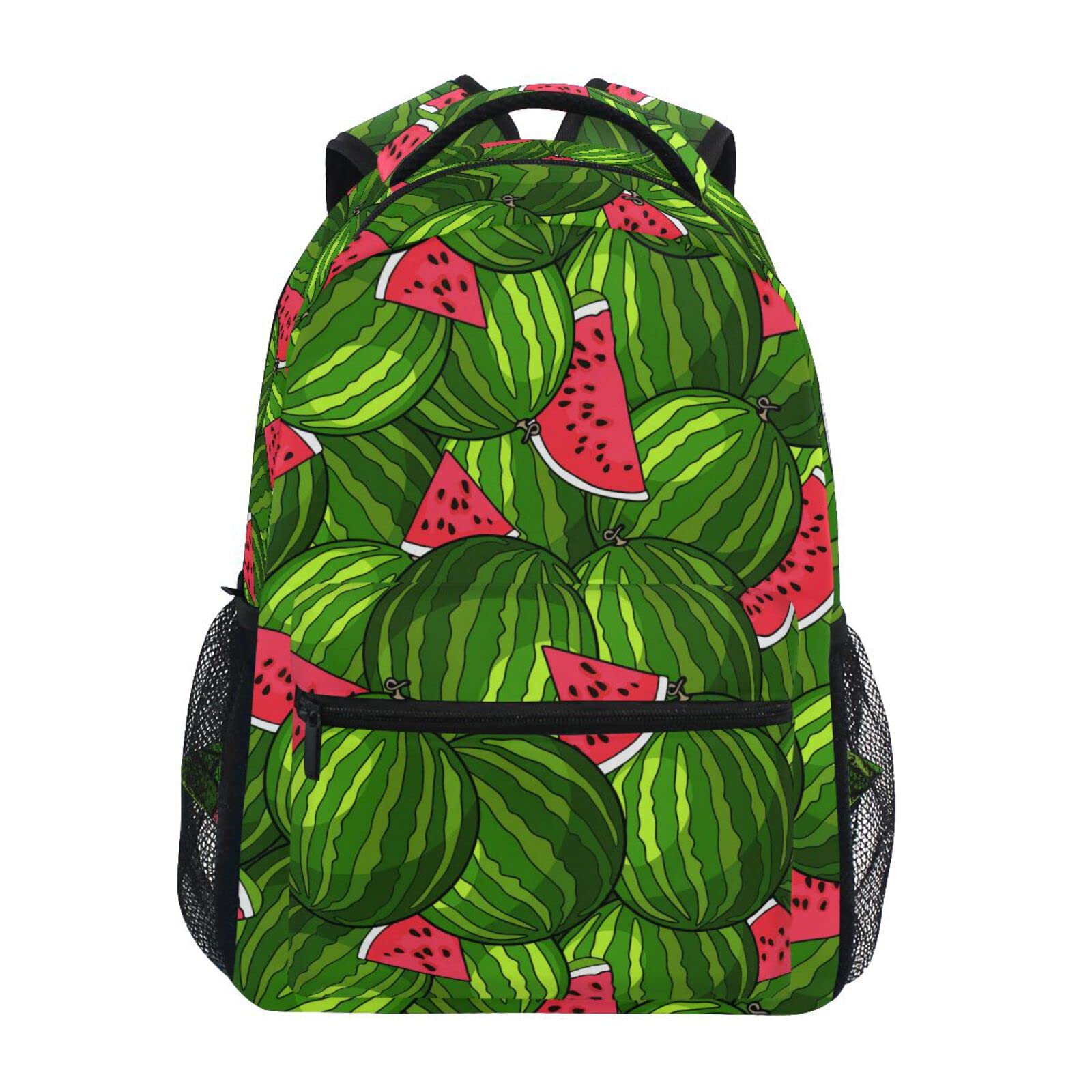 JIPONI Watermelon Backpack for Women & Men - School, Travel, Laptop Bag