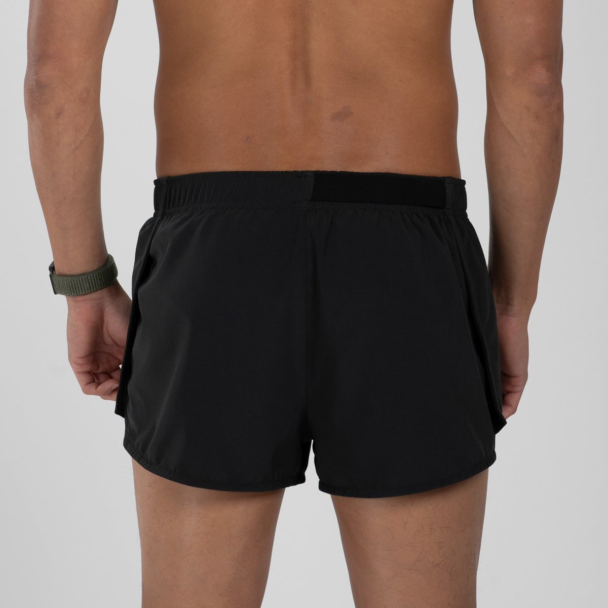 Men's Elite Run 2 Performance Running Shorts - Black | Lightweight & Breathable for Jogging, Gym Workouts & Athletic Training