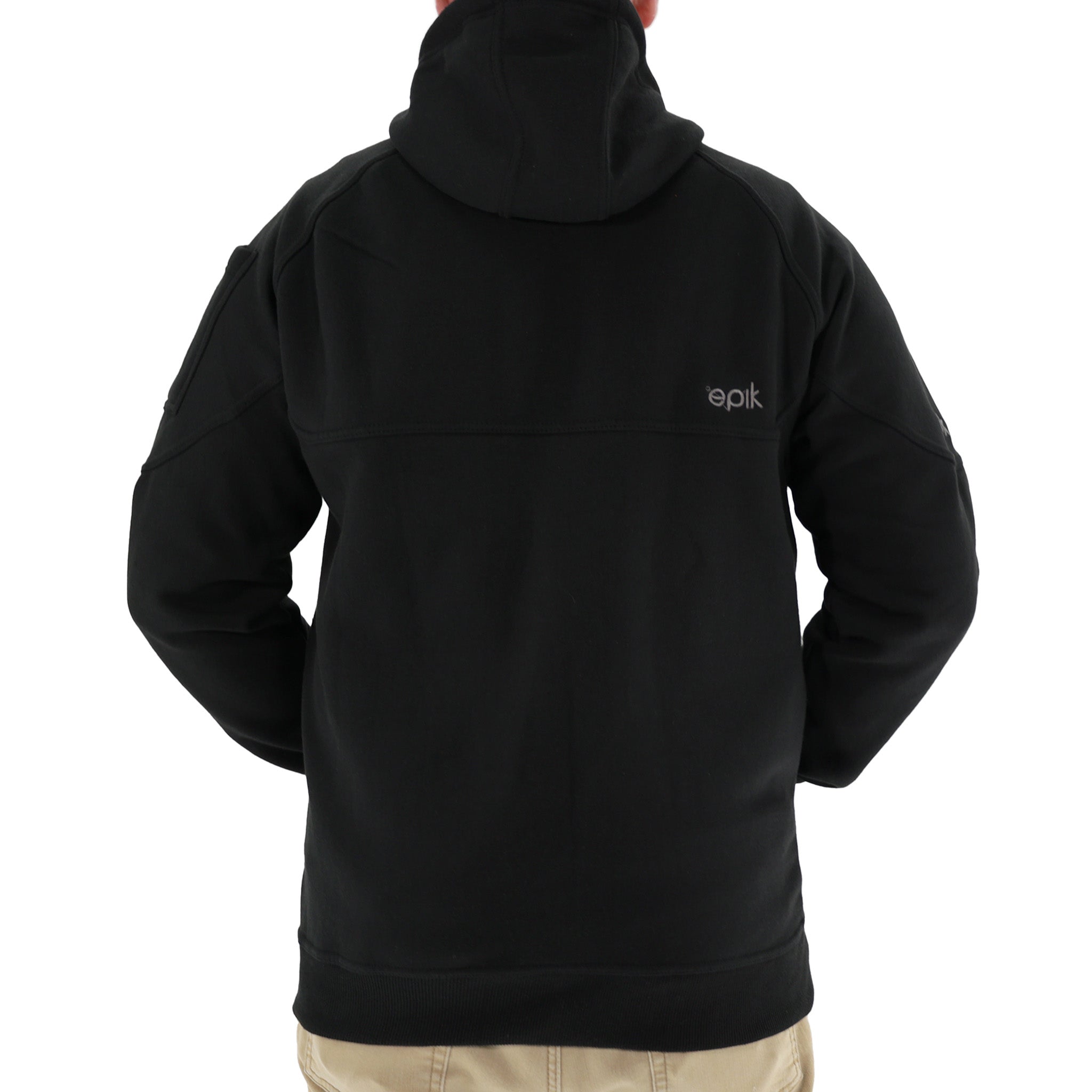 Peak Zip Up Hoodie for Men & Women - Lightweight Fleece Jacket with Front Pockets - Perfect for Running, Hiking & Outdoor Activities