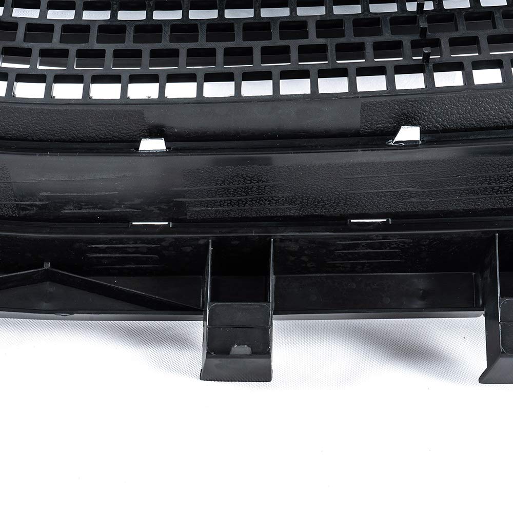 Dodge Challenger 2008-2014 Front Bumper Grille Black Chrome Trim - Car Upgrade & Replacement