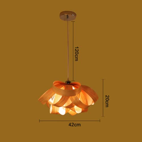 SEYFI Creative Chandelier - 40Cm Nordic Style LED Pendant Light for Dining Room, Living Room, Study & Bedroom Decor | Perfect for Meditation Spaces & Modern Home Lighting