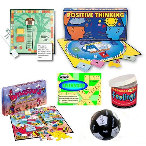 Emotional Competence Play Therapy Game Set for Kids - Enhance Social Skills & Emotional Development | Perfect for Classroom, Counseling & Home Use