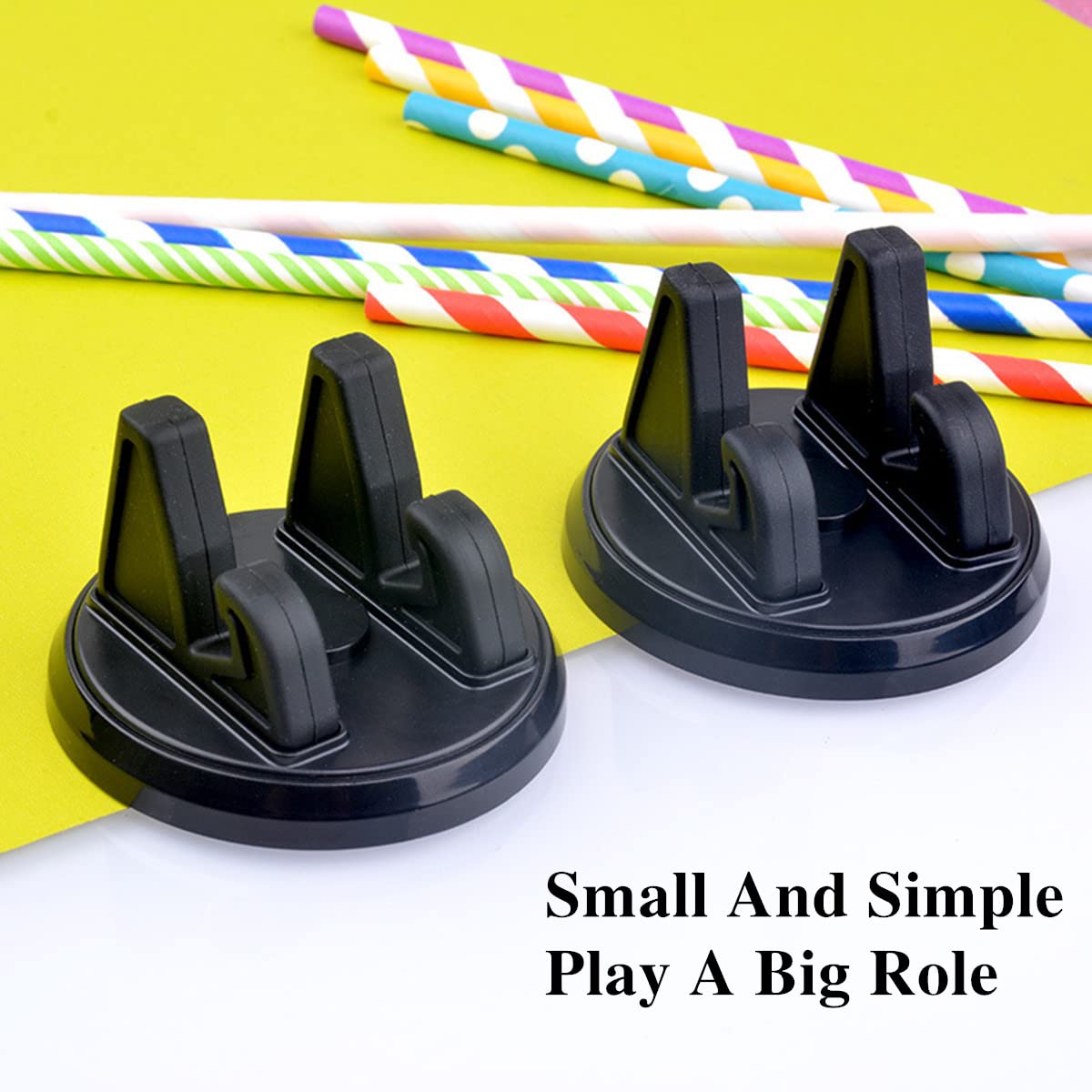 2-Pack 360° Rotating Car Phone Holder - Adjustable Dashboard Phone Mount with Strong Sticky Gel Pad for iPhone 15/14/13/12 Pro/11 - Perfect for Hands-Free GPS Navigation & Safe Driving