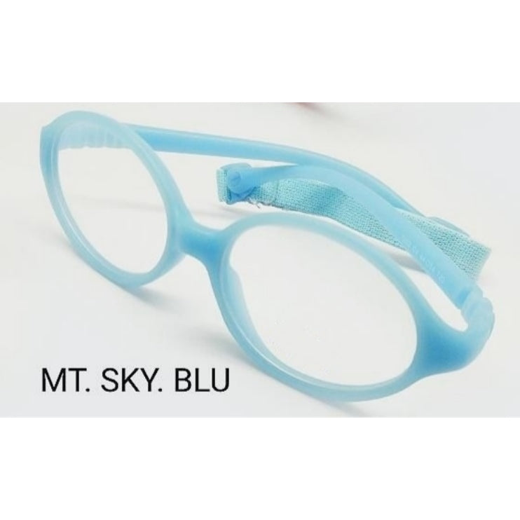 Trendy Kids Flexible Unbreakable Glasses with Blue Light Filter Lenses 1202 - Shatterproof Eyewear for Children's Screen Time & Reading Protection