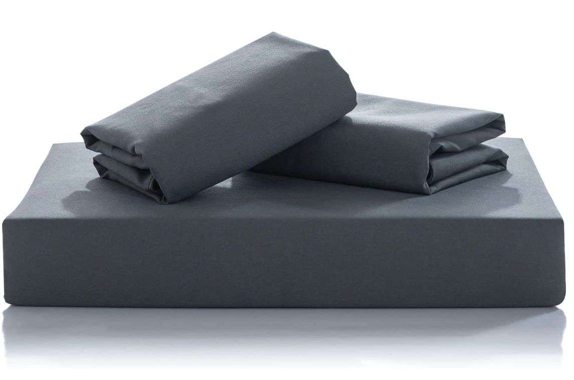 1000TC Reversible Super King Size Grey Duvet Cover Set - Ultra Soft Luxury Bedding for Master Bedroom & Guest Room