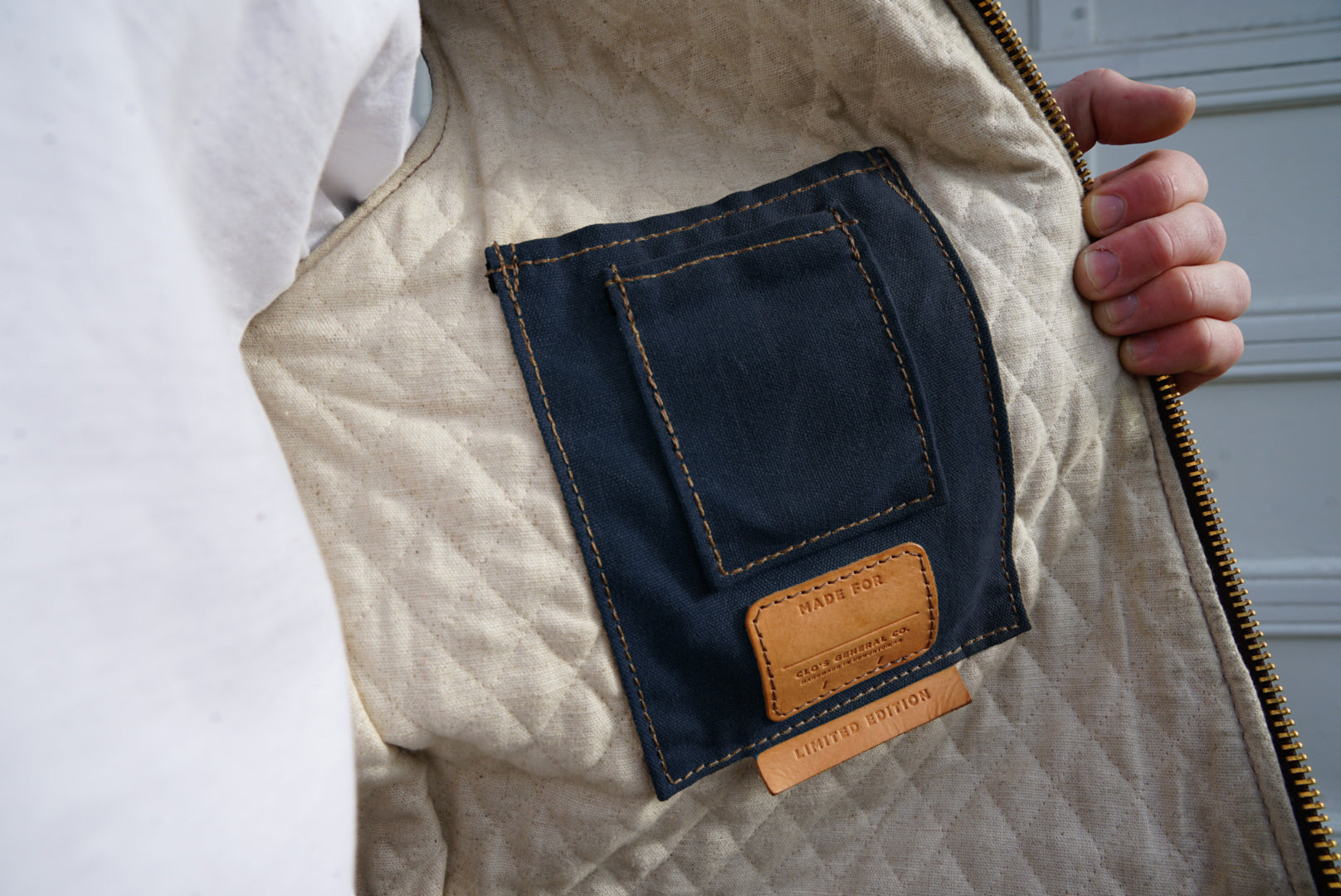 LIMITED EDITION Black Canvas & Leather Vest - Preorder Now for Exclusive Style | Perfect for Outdoor Adventures & Urban Fashion