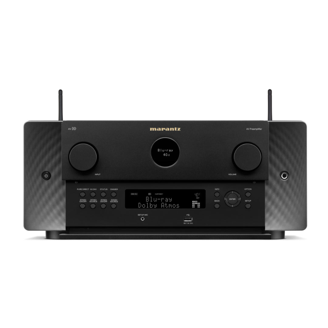 Marantz AV 10 16.4CH 8K AV Preamplifier Processor with Dolby Atmos, IMAX Enhanced & Auro-3D - Home Theater Surround Sound System for Movies, Gaming & Music