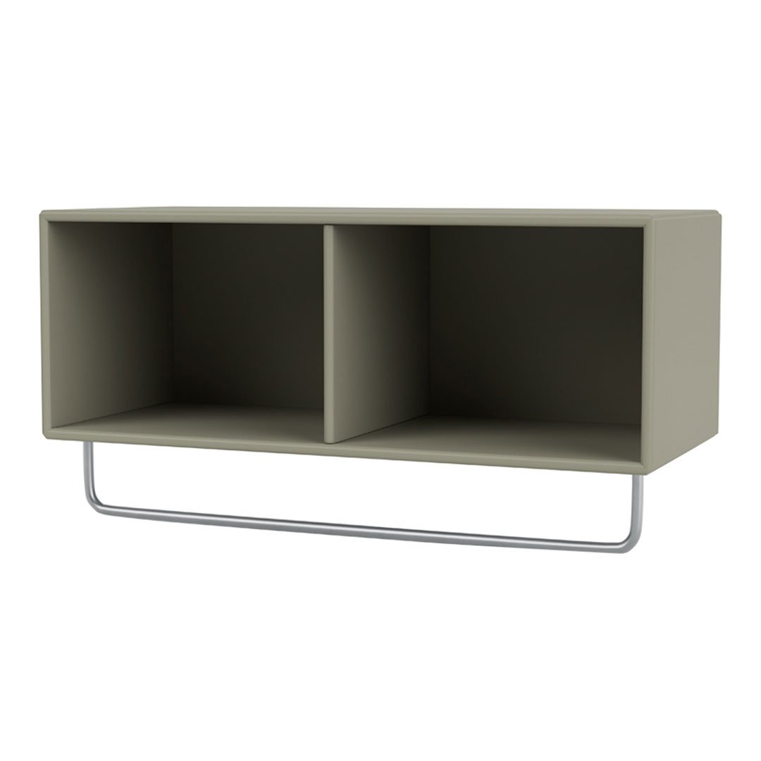 Wall Mounted Coat Shelf with Clothes Rack - Space Saving Entryway Organizer for Coats, Hats & Accessories | Perfect for Hallway, Mudroom & Closet Organization
