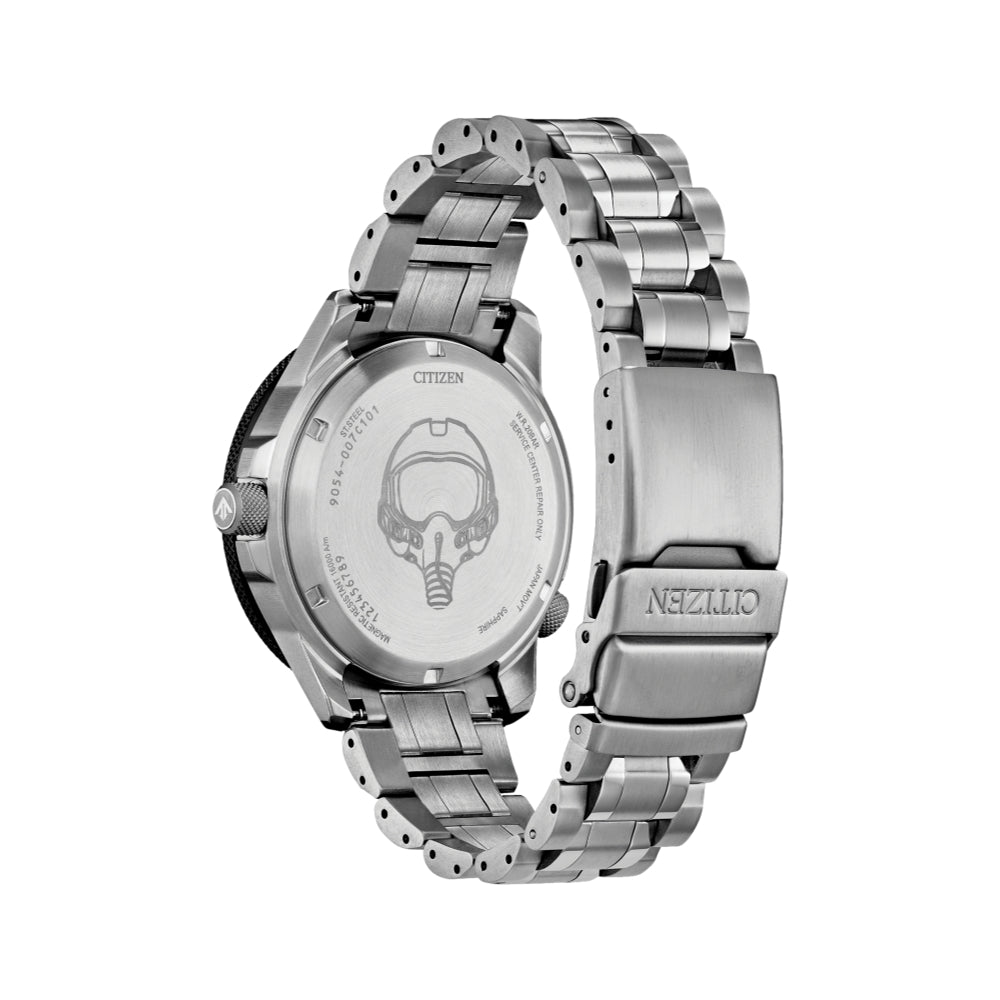 Sky Automatic GMT Watch - Black Dial, 44.5mm Stainless Steel Bracelet - Perfect for Travel, Business & Luxury Fashion Accessories
