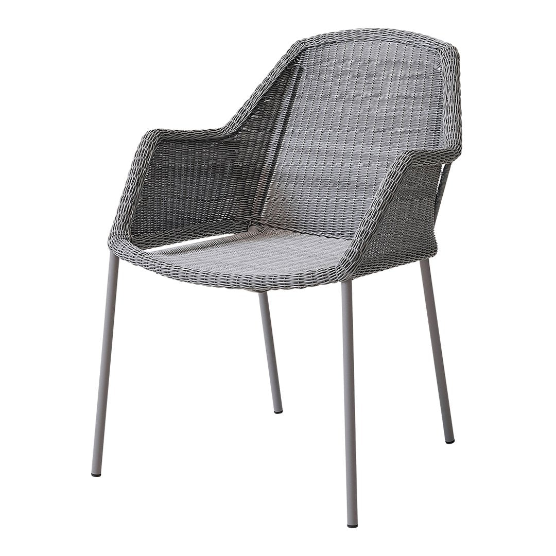 Breeze Outdoor Dining Chair - 4 Legs Patio Furniture for Garden, Backyard, and Poolside Relaxation