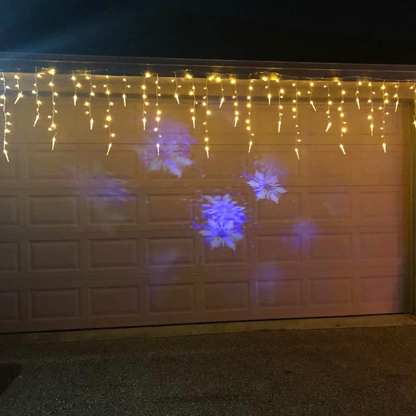 432 LED 35.4ft Christmas Icicle Lights - 8 Lighting Modes with 72 Drops, Warm White Waterproof Fairy String Lights for Xmas Tree, Wedding, Garden, Outdoor & Indoor Decor - Perfect for Holiday, Party and Home Decoration