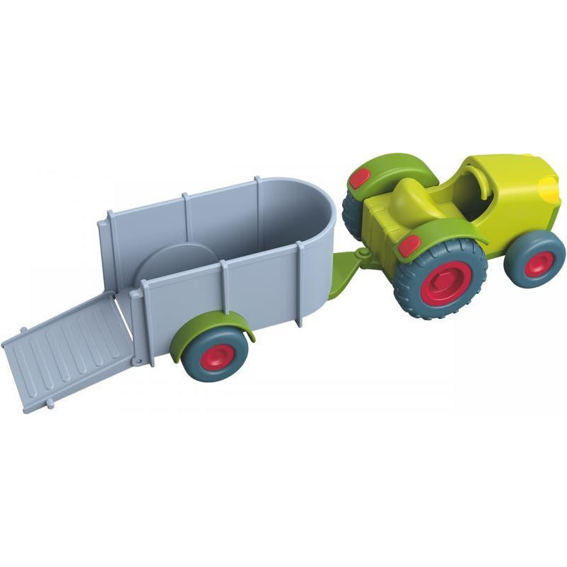 Little Friends Tractor & Trailer Toy Set - Farm Vehicle Playset with Moving Parts for Kids Ages 3+ | Perfect for Pretend Play, Farm-Themed Birthday Gifts & Early Learning Activities