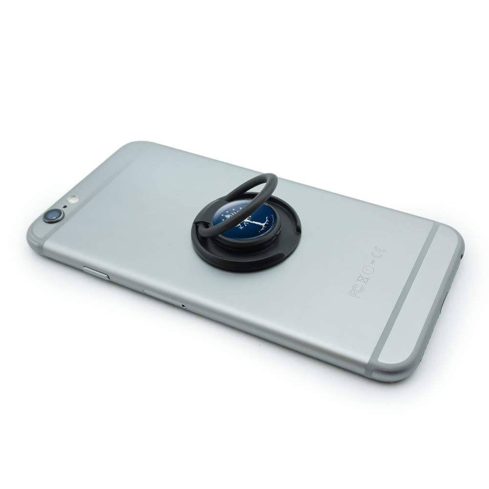 Lord of The Rings Tree of Gondor Mobile Phone Ring Holder Stand - Durable Grip for Smartphones, Perfect for Watching Videos, Gaming, and Hands-Free Use at Home or Travel