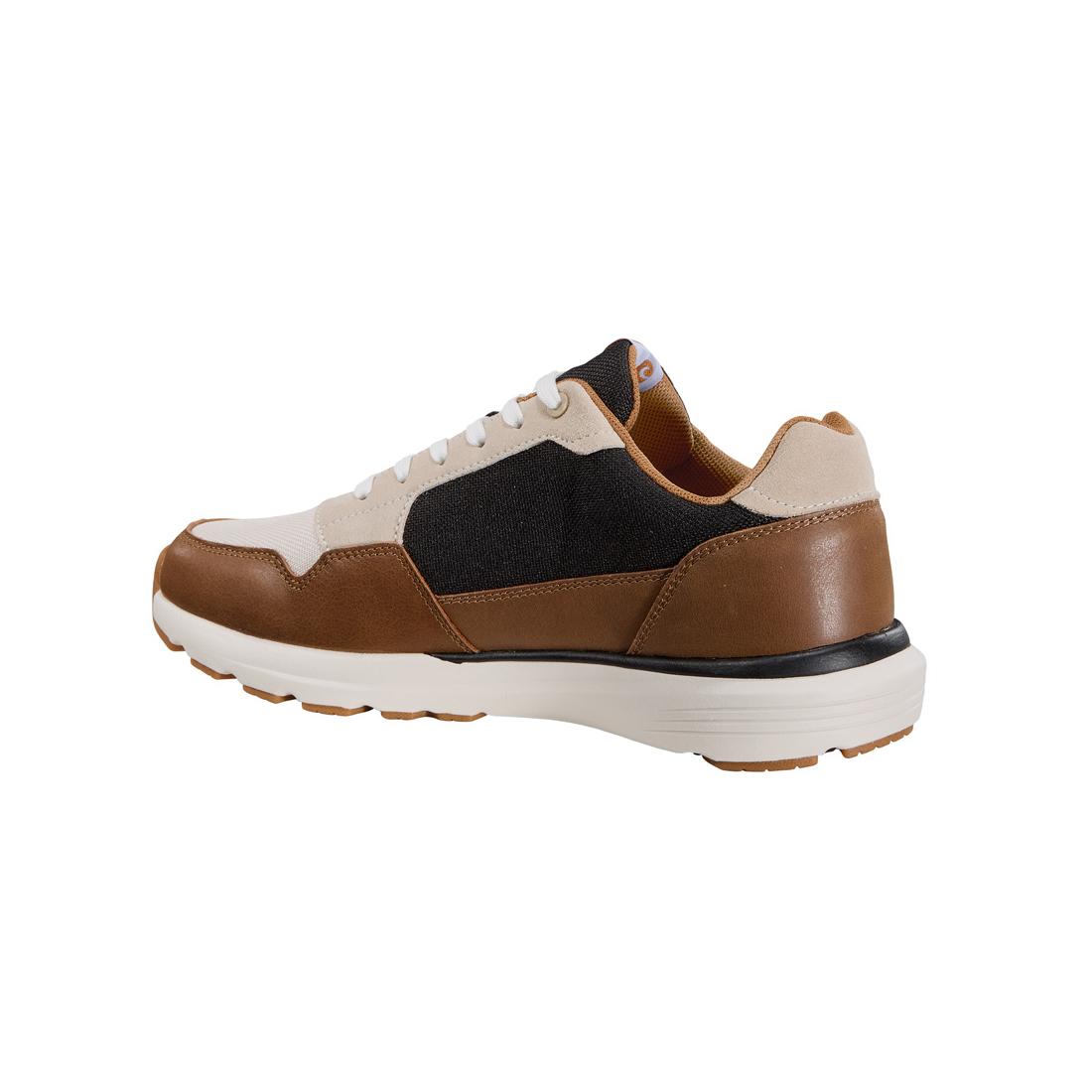 Greenfield ESD Soft Toe Work Sneakers - Brown/White Safety Shoes for Electronics Industry, Cleanroom & Anti-Static Work Environments