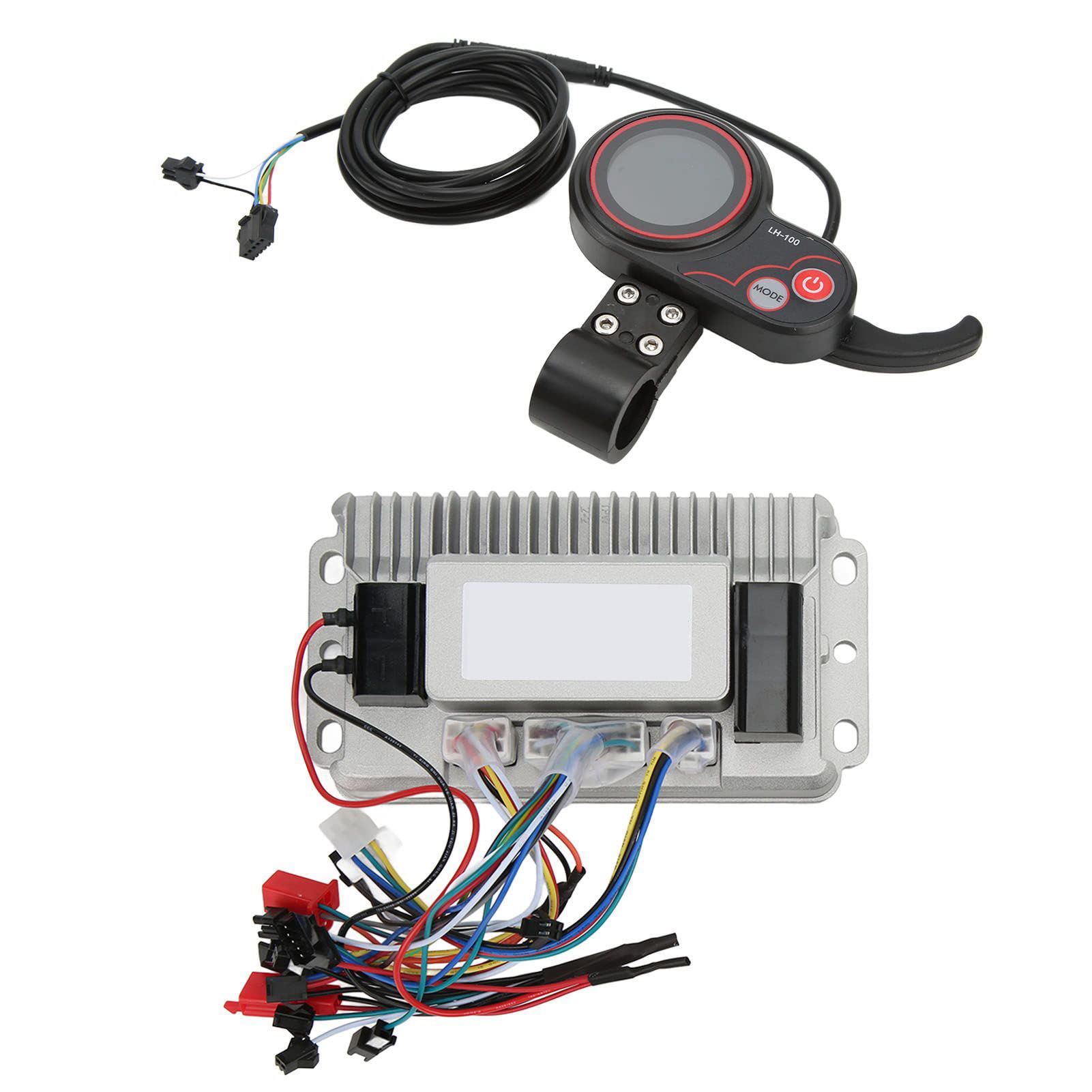 Sine Wave Brushless Controller Kit - Aluminum Alloy Heat Dissipation Electric Bike Motor Controller Set with High Sensitivity & 3 Modes - Perfect for Scooters, E-Bikes, and Electric Mobility Devices