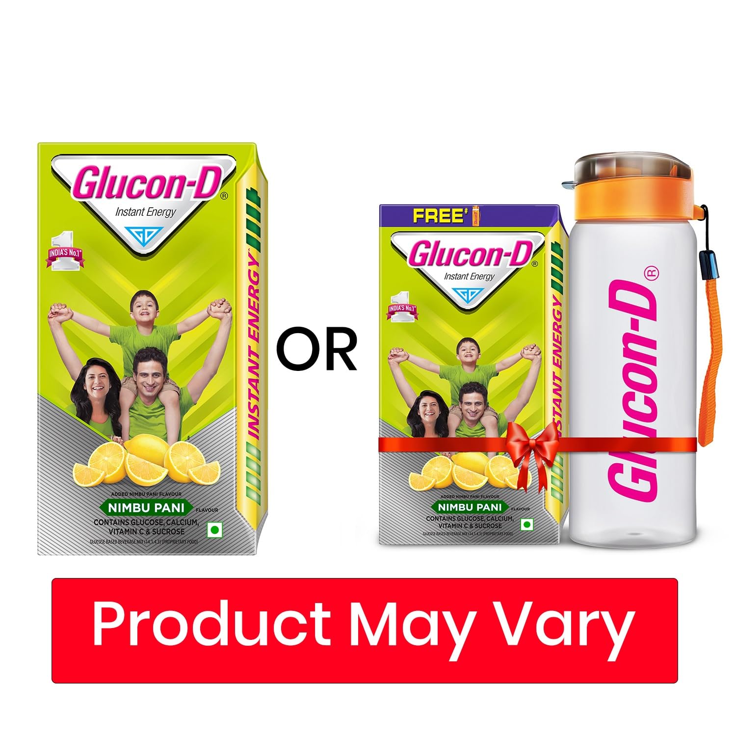 Glucon-D Nimbu Pani Glucose Powder 1Kg - Instant Energy Drink Mix with Vitamin C & Calcium | Refreshing Lemon Flavor | Supports Immunity & Bone Health | Perfect for Sports, Workouts & Outdoor Activities (Includes Free Sipper)