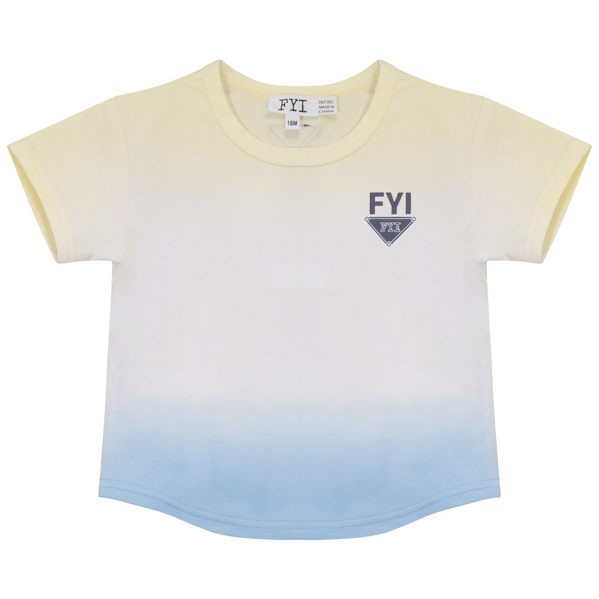 Pale Yellow/White/Pale Denim